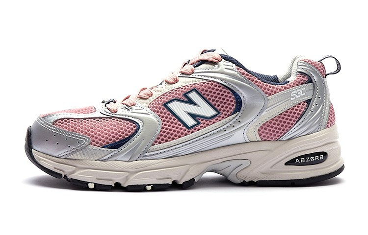 [Custom Shoes] New Balance 530 'Cyber Jellyfish Millennium Pink Silver'