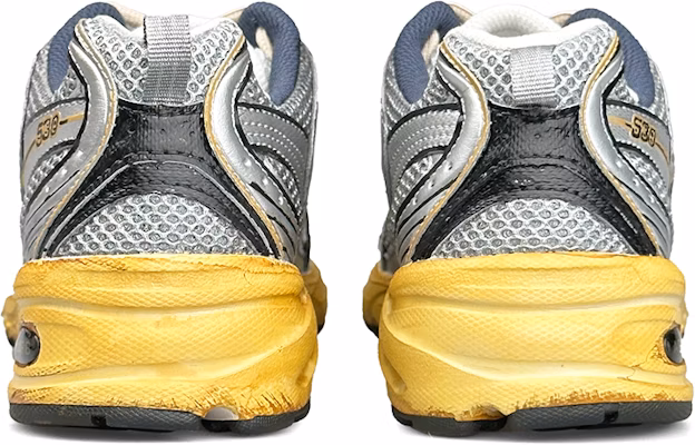 【定製球鞋】 New Balance NB 530 火星灰塵 做舊 復古 廢土風 耐磨防滑 低幫 跑步鞋 男女同款 銀色 黃棕色 Shop 【定製球鞋】 New Balance NB 530 火星灰塵 做舊 復古 廢土風 耐磨防滑 低幫 跑步鞋 男女同款 銀色 黃棕色