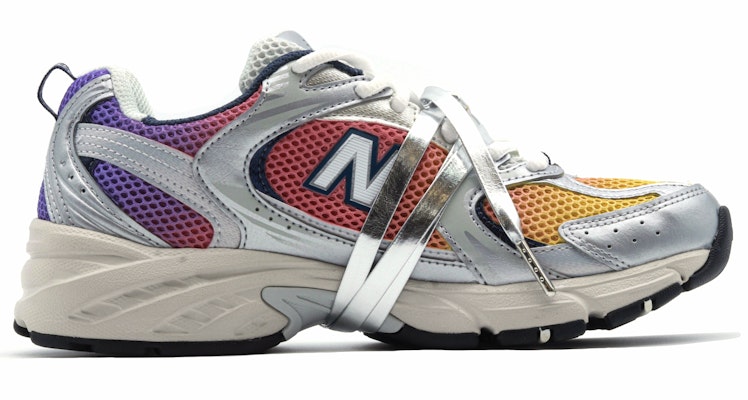【客製化運動鞋】New Balance NB 530 霓虹甜心 賽博朋克 百搭 潮流 漸變 低筒 跑步鞋 男女同款 粉紫 Order 【客製化運動鞋】New Balance NB 530 霓虹甜心 賽博朋克 百搭 潮流 漸變 低筒 跑步鞋 男女同款 粉紫