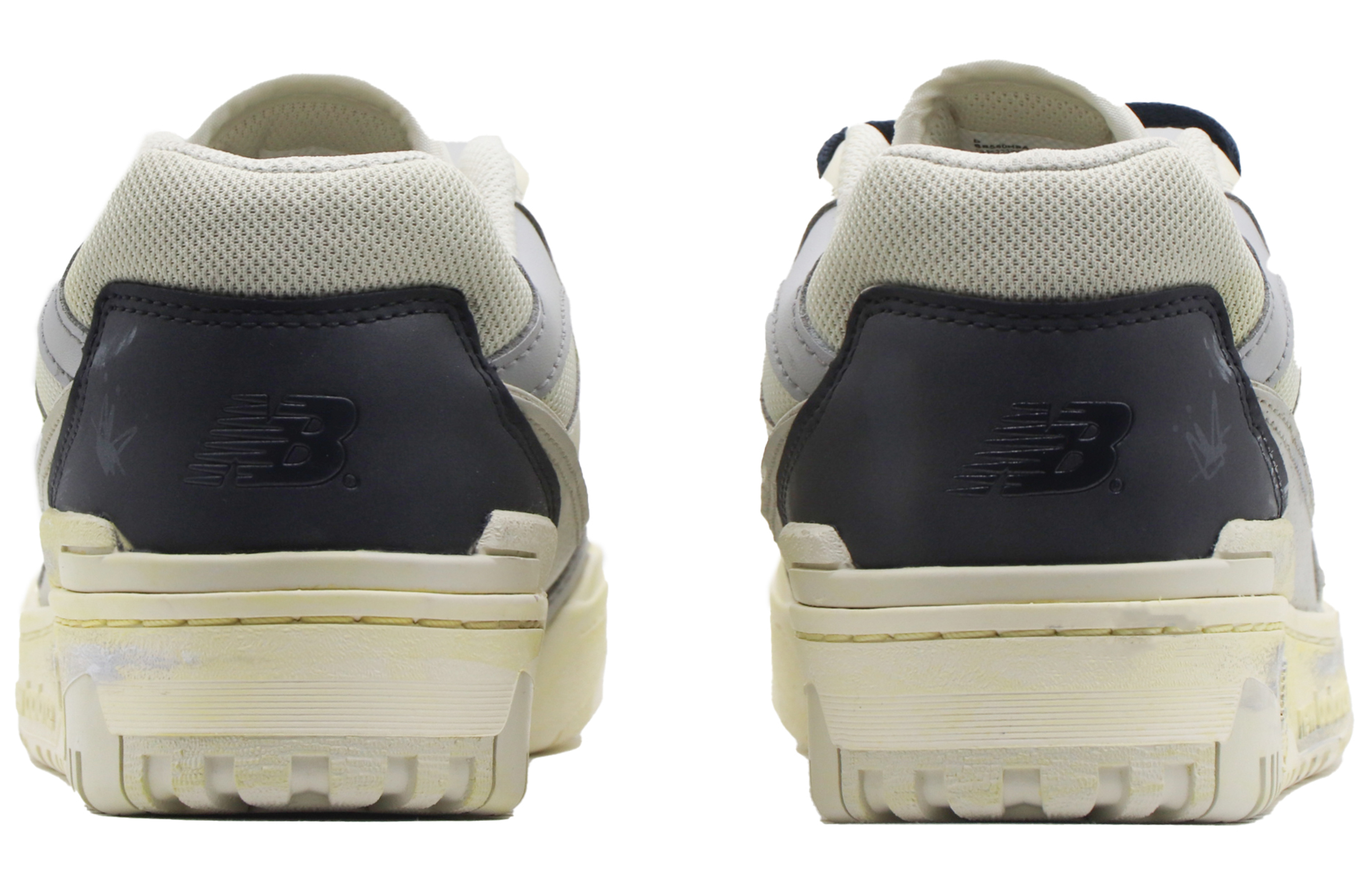 Shop [Kasut Custom] New Balance 550 'Hitam-Kelabu Vintage' BB550HSA(TEAM57-男女款黑8)