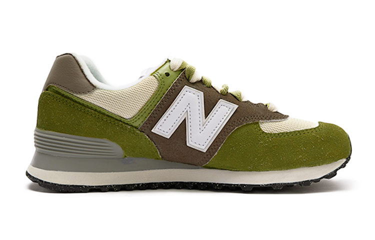 Order [Custom Schuhe] New Balance 574 ''Grüne Qualle'' ML574EVW(Team15-绿野之际)