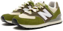 Lookbook 【定制球鞋】New Balance NB 574 復古百搭 氣泡水母 綠野之際 耐磨輕便透氣防滑 低幫 跑步鞋 男女同款 綠白色