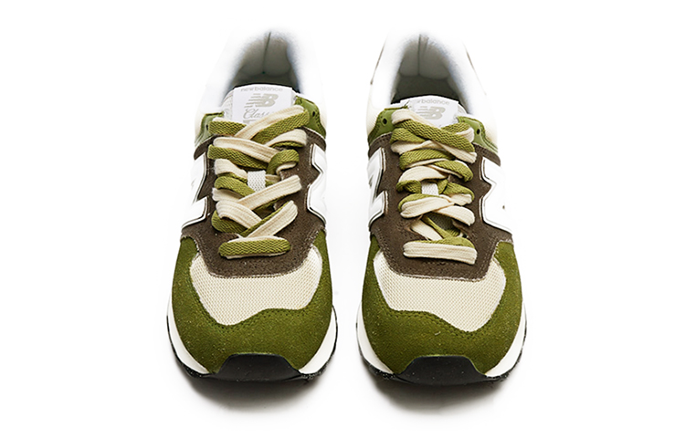Shop [Custom Schuhe] New Balance 574 ''Grüne Qualle'' ML574EVW(Team15-绿野之际)