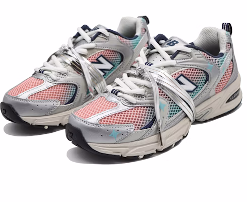 【定制球鞋】New Balance NB 530 暮光星靈 賽博朋克 百搭 潮流 漸變 低幫 跑步鞋 男女同款 藍粉 Lookbook 【定制球鞋】New Balance NB 530 暮光星靈 賽博朋克 百搭 潮流 漸變 低幫 跑步鞋 男女同款 藍粉