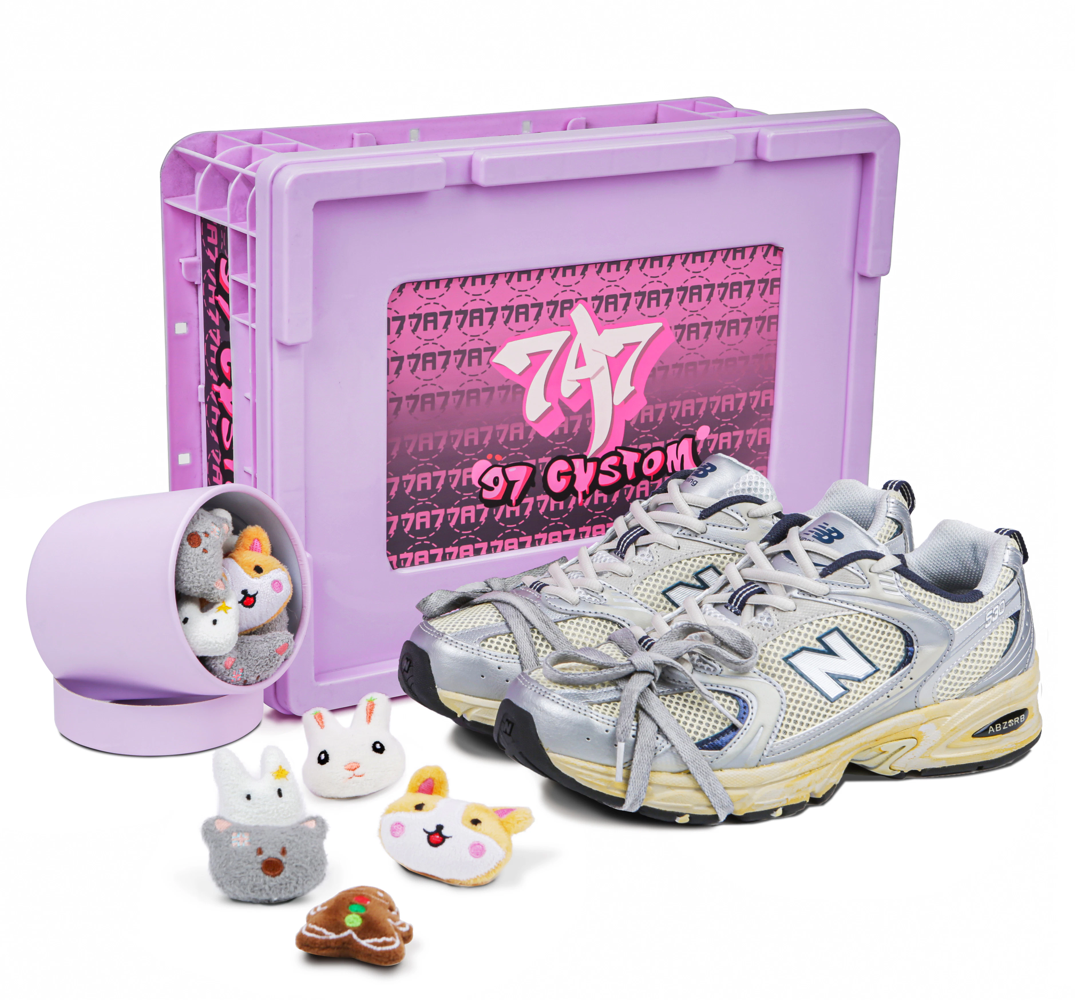custom-shoes-new-balance-new-pattern-statement-530-smoked-sandalwood-playful-gathering