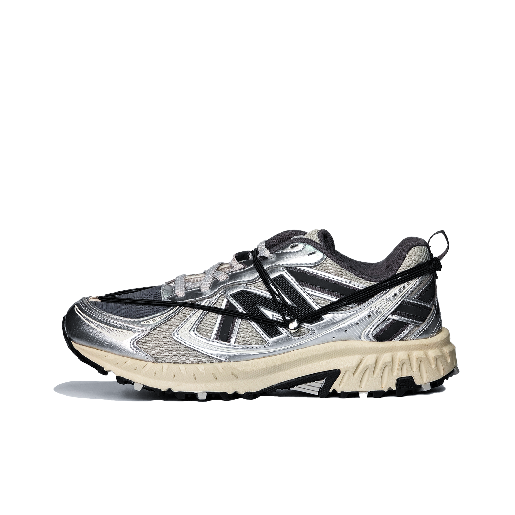 [Custom Shoes] New Balance New Retirement Benefits NB 410 'Y2K Black Grey Silver'