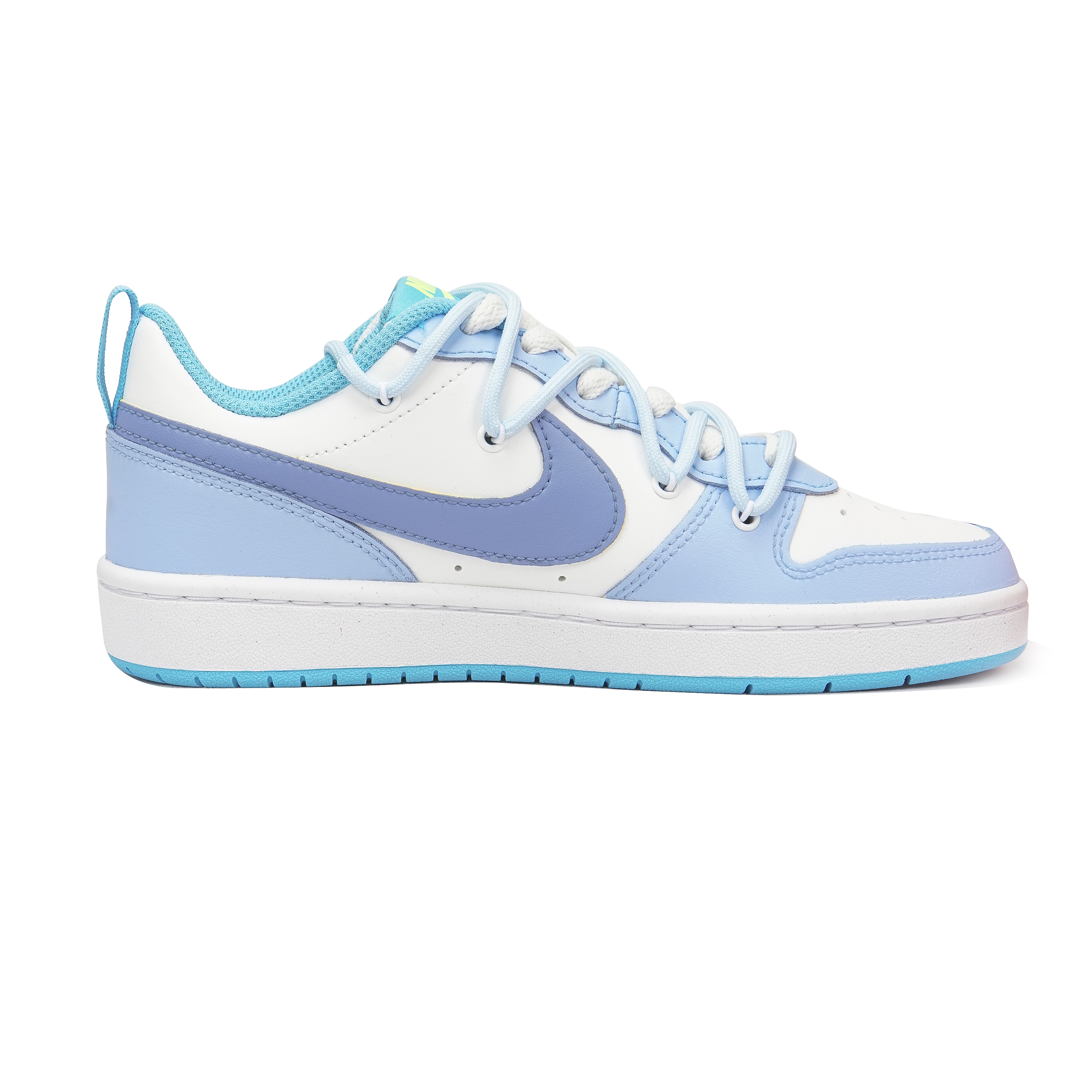 Order [定制鞋] 耐克抡次实验室x Court Borough Low '绣球熊蓝' BQ5448-122(Teamp-捧花小熊S-BOX）