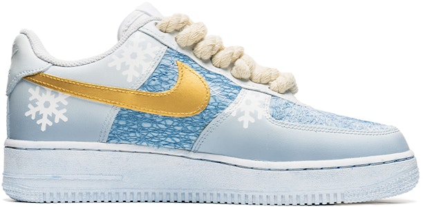 Zapatillas Nike 野鹤制造 x Air Force 1 Low 'Navidad Azul Oro' CW2288-111(TeamB-男款冰雪圣诞M-BOX) Order Zapatillas Nike 野鹤制造 x Air Force 1 Low 'Navidad Azul Oro' CW2288-111(TeamB-男款冰雪圣诞M-BOX)