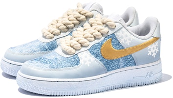 Zapatillas Nike 野鹤制造 x Air Force 1 Low 'Navidad Azul Oro' CW2288-111(TeamB-男款冰雪圣诞M-BOX) Lookbook Zapatillas Nike 野鹤制造 x Air Force 1 Low 'Navidad Azul Oro' CW2288-111(TeamB-男款冰雪圣诞M-BOX)