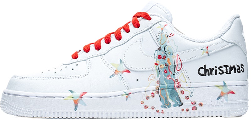 ナイキ 野鶴製造 x AF1 ロー "落書きクリスマス 白青" CW2288-111(TeamB-男款人物圣诞) Buy ナイキ 野鶴製造 x AF1 ロー "落書きクリスマス 白青" CW2288-111(TeamB-男款人物圣诞)