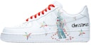 Buy ナイキ 野鶴製造 x AF1 ロー "落書きクリスマス 白青" CW2288-111(TeamB-男款人物圣诞)