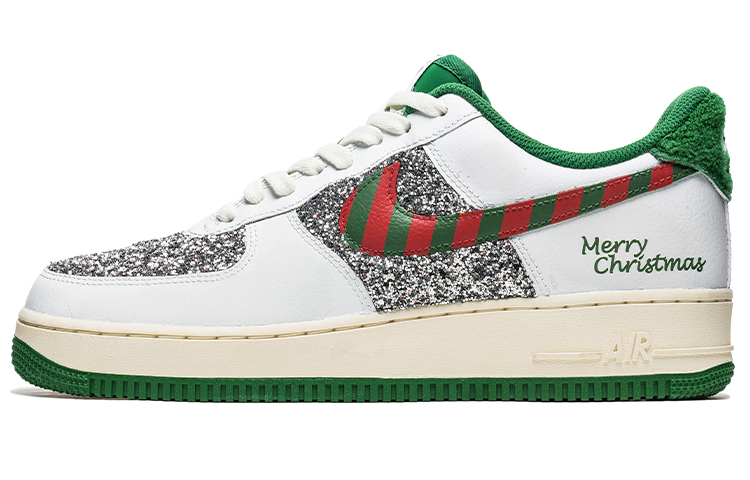 Buy 나이키 에어포스 1 로우 '그린 크리스마스' (야학제조 커스텀) DO5220-131(TeamB-男款绿圣诞M-BOX)