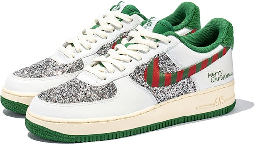 나이키 에어포스 1 로우 '그린 크리스마스' (야학제조 커스텀) DO5220-131(TeamB-男款绿圣诞M-BOX) Lookbook 나이키 에어포스 1 로우 '그린 크리스마스' (야학제조 커스텀) DO5220-131(TeamB-男款绿圣诞M-BOX)