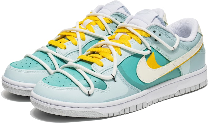 Nike Dunk Low "Deconstruido Camo" Azul/Verde DV0831-101(TeamB-Zelda林克) Lookbook Nike Dunk Low "Deconstruido Camo" Azul/Verde DV0831-101(TeamB-Zelda林克)