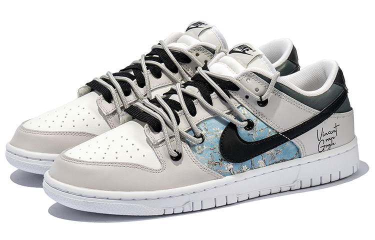 Lookbook 나이키 야학제작 x 덩크 로우 '유화 아몬드 블라썸' DJ6188-101(TeamB-男款杏花C-BOX)