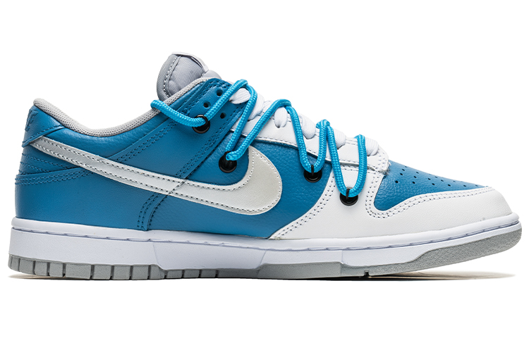 Order 나이키 야학제작 x 덩크 로우 '화이트 블루' (커스텀) DJ6188-003(TeamB-男款解构白蓝F-BOX)