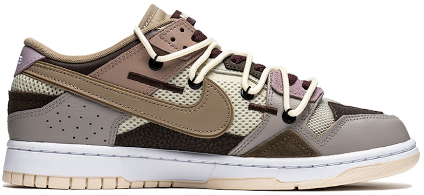 【定制球鞋】Nike Dunk Low Scrap 野鶴製造 拼接怪物 遊戲電競主題 按鍵 塗鴉 休閒 低幫 板鞋 男款 奶昔色 Order 【定制球鞋】Nike Dunk Low Scrap 野鶴製造 拼接怪物 遊戲電競主題 按鍵 塗鴉 休閒 低幫 板鞋 男款 奶昔色