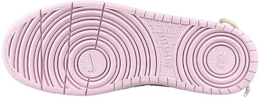 【客製化球鞋】Nike Court Borough 2 是在玩鞋 x 元氣食堂 屁屁桃 解構 低筒 板鞋 GS 白粉 Details for 【客製化球鞋】Nike Court Borough 2 是在玩鞋 x 元氣食堂 屁屁桃 解構 低筒 板鞋 GS 白粉