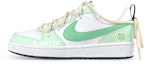 Buy 【定製球鞋】Nike Court Borough Low2 是在玩鞋 x 元氣食堂 西瓜君 解構 低筒 板鞋 GS 白綠