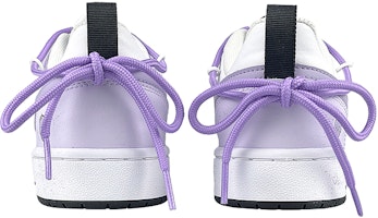 【訂製球鞋】Nike Court Borough Low2 是在玩鞋 x 元氣食堂 小葡萄 解構 低筒 板鞋 GS 白紫 Purchase 【訂製球鞋】Nike Court Borough Low2 是在玩鞋 x 元氣食堂 小葡萄 解構 低筒 板鞋 GS 白紫