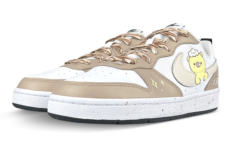 Lookbook [Sepatu Kustom] Nike 玩鞋 x Court Borough Low 2 'Yuan Qi Shi Tang' BQ5448-104(Team叁-女C元气云朵大卫)