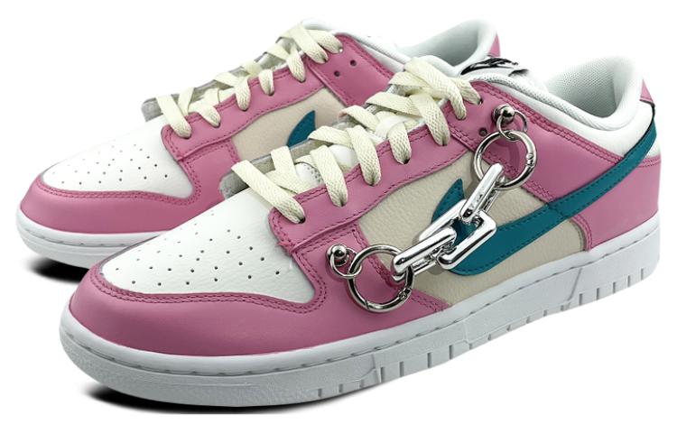 Lookbook [Kasut Custom] Nike X Dunk Low 'Saint Seiya Andromeda Shun Merah Jambu Hijau' DJ6188-101(Team叁-男款圣斗士星矢)