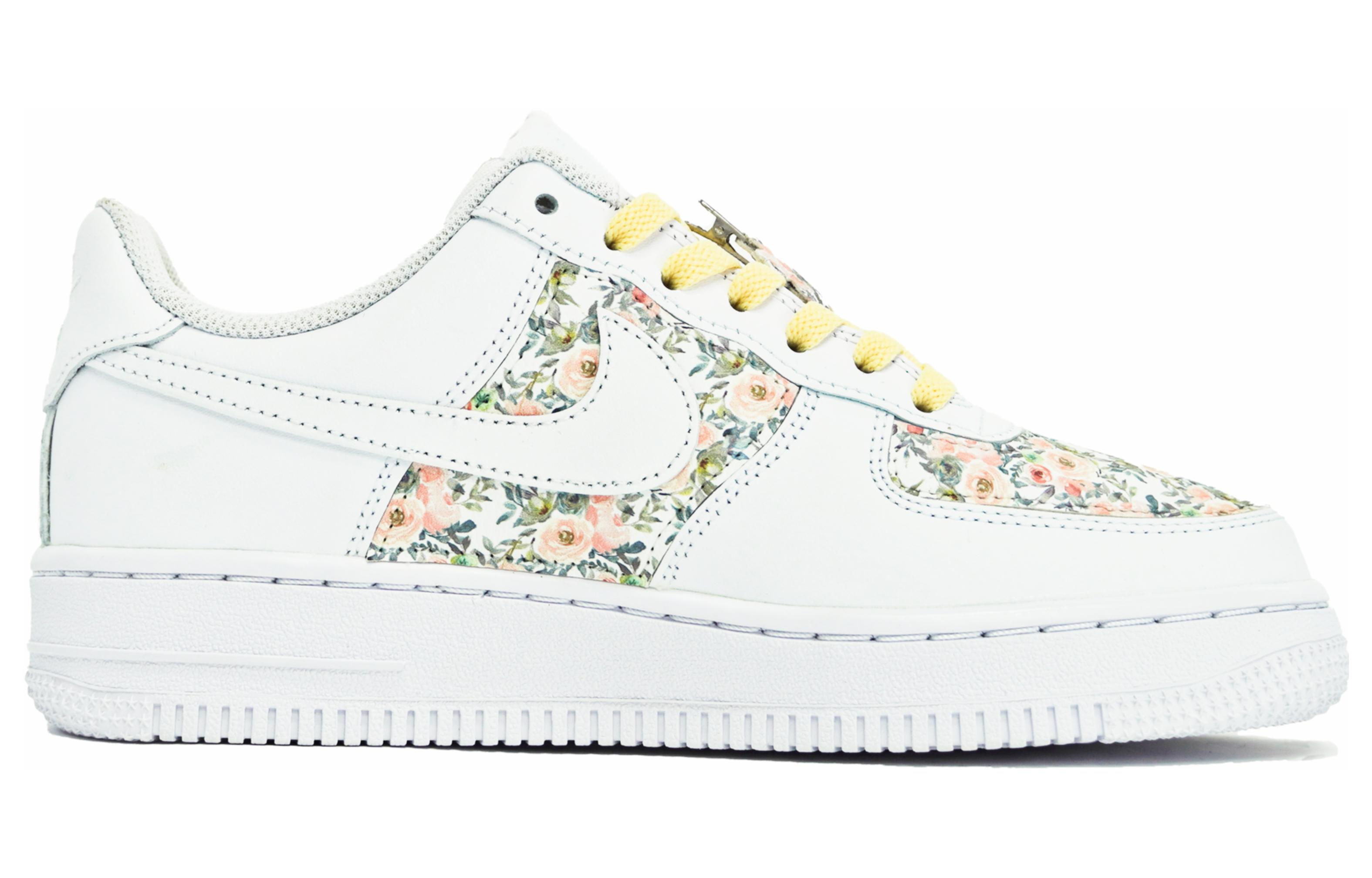 [Custom Shoes] Nike ABLOODING Air Force 1 Low 'Peony Pink-Yellow' 圖 2