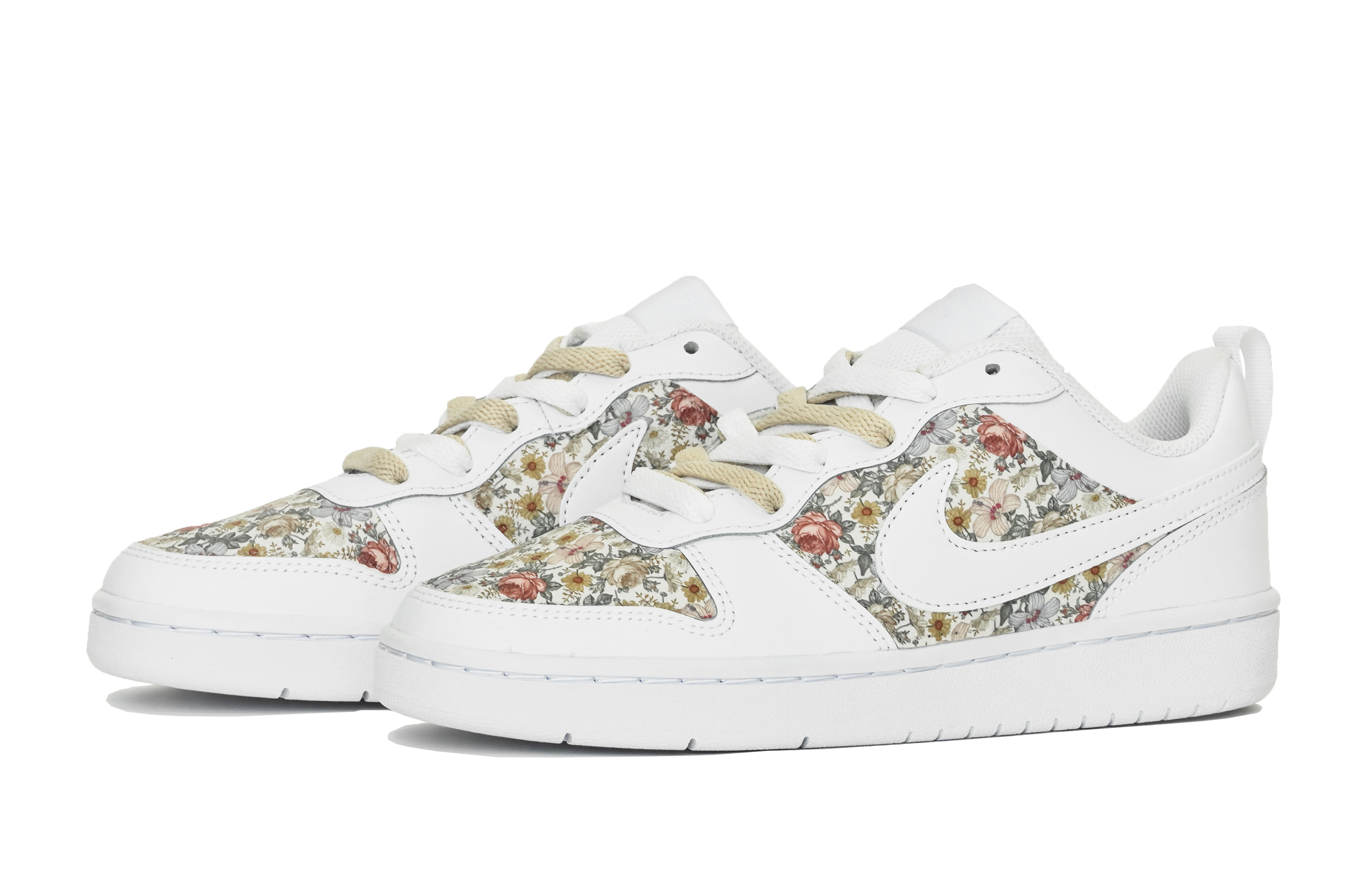 Shop [Custom Shoes] Nike ABLOODING x Court Borough Low 'French Romance Rose'
