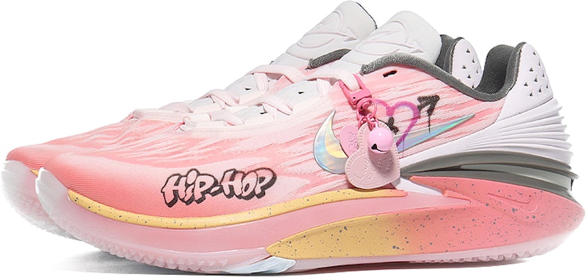 【訂製球鞋】Nike Air 愛心塗鴉 球場愛情 水蜜桃 碳纖增強中底 防滑耐磨減震 低筒 籃球鞋 男女同款 粉色 Lookbook 【訂製球鞋】Nike Air 愛心塗鴉 球場愛情 水蜜桃 碳纖增強中底 防滑耐磨減震 低筒 籃球鞋 男女同款 粉色