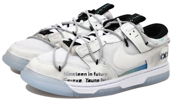 나이키 에어 덩크 점보 '3M 회백 그라데이션' (커스텀) FJ7067-114(Team拾玖-脏脏渐变S-BOX) Lookbook 나이키 에어 덩크 점보 '3M 회백 그라데이션' (커스텀) FJ7067-114(Team拾玖-脏脏渐变S-BOX)