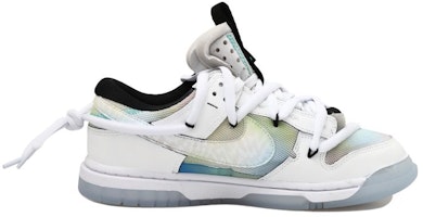 【カスタムシューズ】ナイキエアダンクジャンボ「バイオレインボー灰-白」 FJ7067-114(Team拾玖-生化彩虹S-BOX) Order 【カスタムシューズ】ナイキエアダンクジャンボ「バイオレインボー灰-白」 FJ7067-114(Team拾玖-生化彩虹S-BOX)