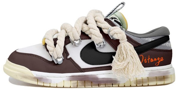 나이키 에어 덩크 점보 '블랙/화이트/그레이/브라운' (커스텀) DV0821-100(Team拾玖-字母面包鞋S-BOX) Buy 나이키 에어 덩크 점보 '블랙/화이트/그레이/브라운' (커스텀) DV0821-100(Team拾玖-字母面包鞋S-BOX)