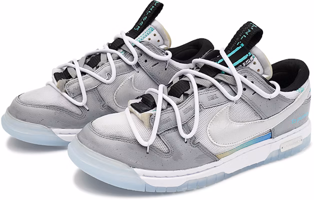 나이키 에어 덩크 잠보 "크리스탈 베리 그레이" (커스텀) FJ7067-114(TeamI-男款水晶冰灰L银灰) Lookbook 나이키 에어 덩크 잠보 "크리스탈 베리 그레이" (커스텀) FJ7067-114(TeamI-男款水晶冰灰L银灰)