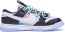 Order 【客製球鞋】 Nike Air Dunk Jumbo 賽博龐克 電子霓虹 發光Swoosh 解構綁帶 耐磨透氣 低筒 板鞋 男款