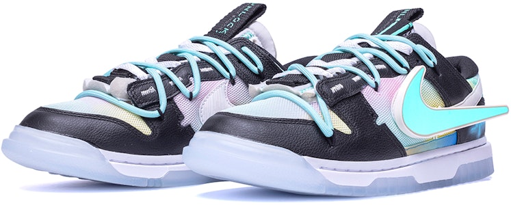 【客製球鞋】 Nike Air Dunk Jumbo 賽博龐克 電子霓虹 發光Swoosh 解構綁帶 耐磨透氣 低筒 板鞋 男款 Lookbook 【客製球鞋】 Nike Air Dunk Jumbo 賽博龐克 電子霓虹 發光Swoosh 解構綁帶 耐磨透氣 低筒 板鞋 男款