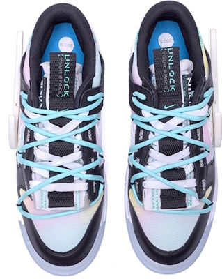 【客製球鞋】 Nike Air Dunk Jumbo 賽博龐克 電子霓虹 發光Swoosh 解構綁帶 耐磨透氣 低筒 板鞋 男款 Shop 【客製球鞋】 Nike Air Dunk Jumbo 賽博龐克 電子霓虹 發光Swoosh 解構綁帶 耐磨透氣 低筒 板鞋 男款