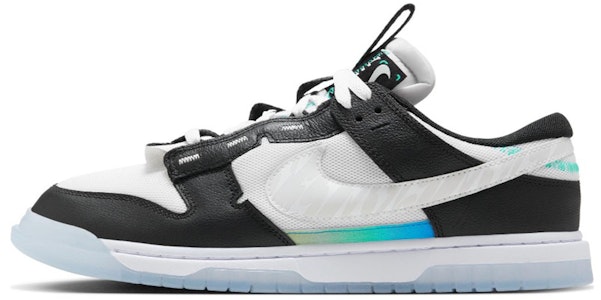 【客製球鞋】 Nike Air Dunk Jumbo 賽博龐克 電子霓虹 發光Swoosh 解構綁帶 耐磨透氣 低筒 板鞋 男款 Details for 【客製球鞋】 Nike Air Dunk Jumbo 賽博龐克 電子霓虹 發光Swoosh 解構綁帶 耐磨透氣 低筒 板鞋 男款