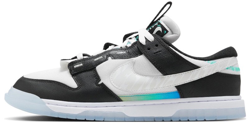 【客製球鞋】 Nike Air Dunk Jumbo 賽博龐克 電子霓虹 發光Swoosh 解構綁帶 耐磨透氣 低筒 板鞋 男款 Details for 【客製球鞋】 Nike Air Dunk Jumbo 賽博龐克 電子霓虹 發光Swoosh 解構綁帶 耐磨透氣 低筒 板鞋 男款