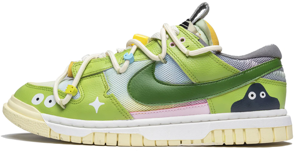 custom-shoes-nike-air-dunk-jumbo-green-monster