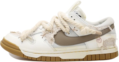 ナイキ エアダンク ジャンボ「ヘンプロープ デコンストラクトバイブ」カスタムシューズ DV0821-001(Team69-破坏麻布) Buy ナイキ エアダンク ジャンボ「ヘンプロープ デコンストラクトバイブ」カスタムシューズ DV0821-001(Team69-破坏麻布)