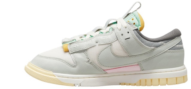 【客製化球鞋】 Nike Air Dunk Jumbo 奶綠雪淇淋 薄荷綠 簡約 百搭 低筒 板鞋 男女款 浅銀灰 Details for 【客製化球鞋】 Nike Air Dunk Jumbo 奶綠雪淇淋 薄荷綠 簡約 百搭 低筒 板鞋 男女款 浅銀灰