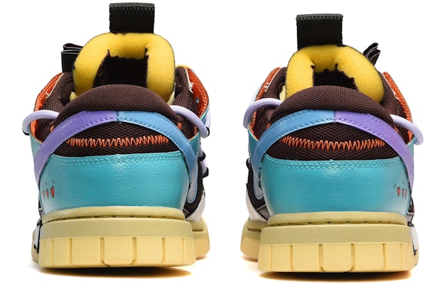 【訂製球鞋】【預售】Nike Air Dunk Jumbo Remastered 情侶 解構風 叉叉縫線 板鞋 男款 黑白紫 Shop 【訂製球鞋】【預售】Nike Air Dunk Jumbo Remastered 情侶 解構風 叉叉縫線 板鞋 男款 黑白紫