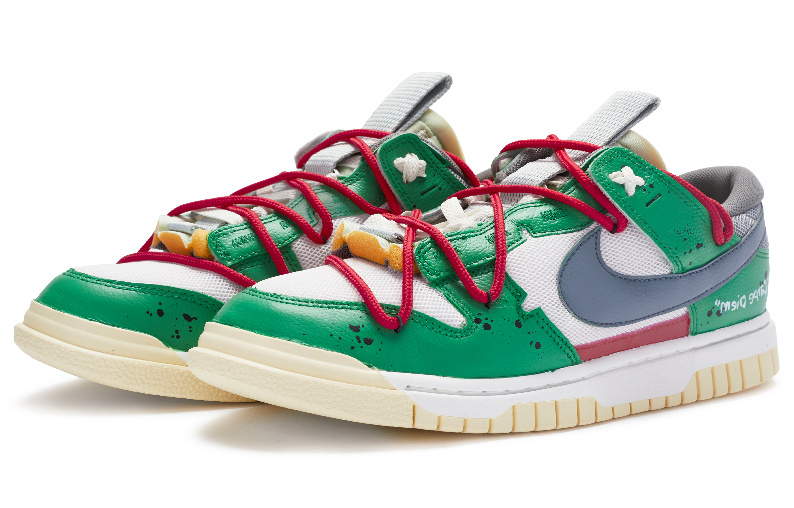 Lookbook ナイキ ダンク ジャンボ リマスター "愚者の赤" (Nike Danku Janbo Rimasutaa "Gusha no Aka") DV0821-100(TeamR-男款解构红QD)