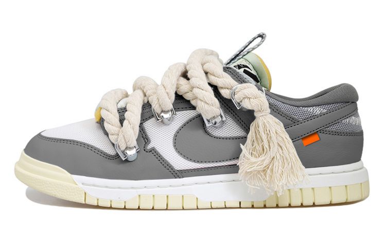 [Custom Shoes] Nike Air Dunk Jumbo Remastered 'Yellow White Grey'