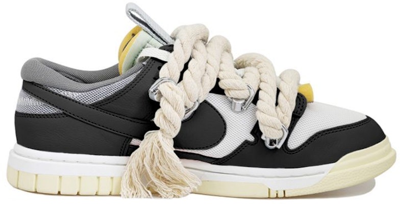 【定制球鞋】Nike Air Dunk Jumbo Dunk Low 粗麻繩 熊貓 防滑減震耐磨 低幫 板鞋 男款 黑白灰 Order 【定制球鞋】Nike Air Dunk Jumbo Dunk Low 粗麻繩 熊貓 防滑減震耐磨 低幫 板鞋 男款 黑白灰