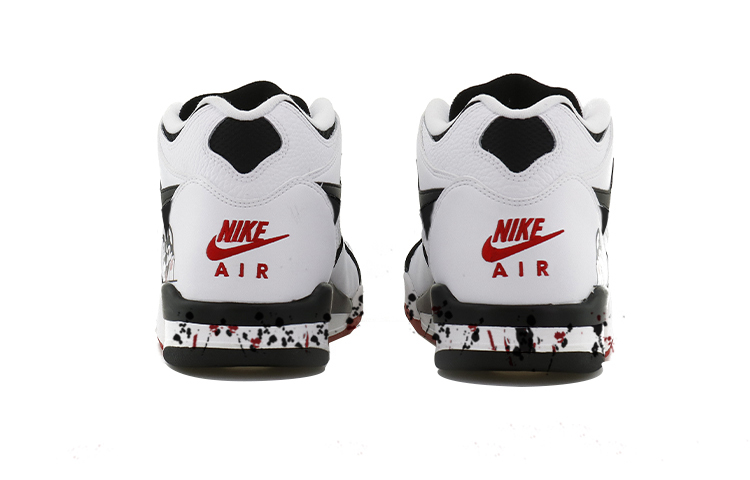 [Custom Shoes] Nike Air Flight 89 'Fluid Graffiti White Black Red' 圖 4
