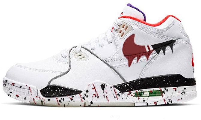 Zapatillas Nike Air Flight 89 'Glow Fluid Graffiti Blanco Rojo Negro' CW2616-101(Team56-流体泼墨) Buy Zapatillas Nike Air Flight 89 'Glow Fluid Graffiti Blanco Rojo Negro' CW2616-101(Team56-流体泼墨)