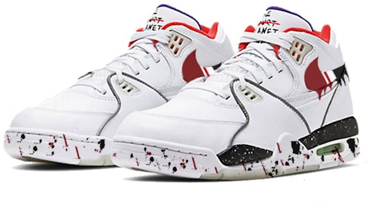 【カスタムシューズ】ナイキ エア フライト 89「グローフルイドグラフィティ」 CW2616-101(Team56-流体泼墨) Lookbook 【カスタムシューズ】ナイキ エア フライト 89「グローフルイドグラフィティ」 CW2616-101(Team56-流体泼墨)