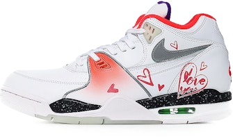 【訂製球鞋】 Nike Air Flight 89 夜光 浪漫情侶 碰觸愛心 防滑耐磨 中筒 復古籃球鞋 男款 白紅 Buy 【訂製球鞋】 Nike Air Flight 89 夜光 浪漫情侶 碰觸愛心 防滑耐磨 中筒 復古籃球鞋 男款 白紅