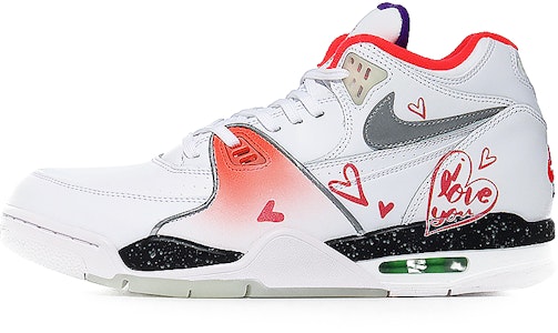 나이키 에어 플라이트 89 '글로우 하트' (흰/빨) CW2616-101(Team10-碰撞爱心) Buy 나이키 에어 플라이트 89 '글로우 하트' (흰/빨) CW2616-101(Team10-碰撞爱心)